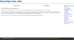 Desktop Screenshot of bestpreis.de